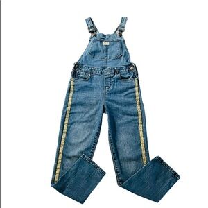 OSHKOSH GIRLS DENIM OVERALLS SIZE 8